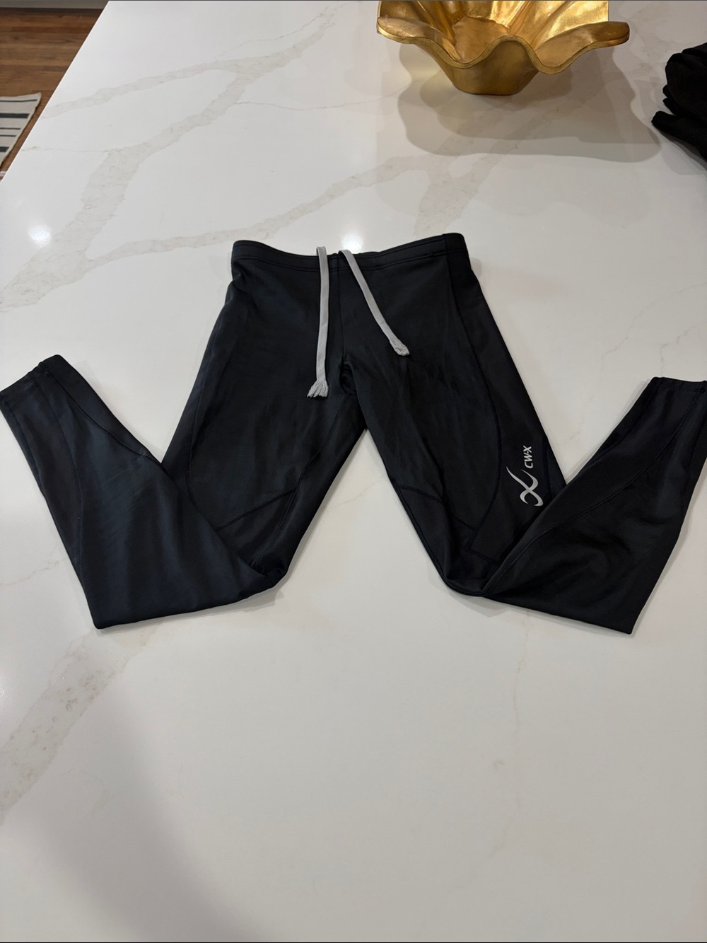 CW-X Women’s Black Performance Leggings with compression